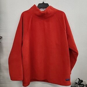 Gap Fleece Sweater, Tall Large, Red